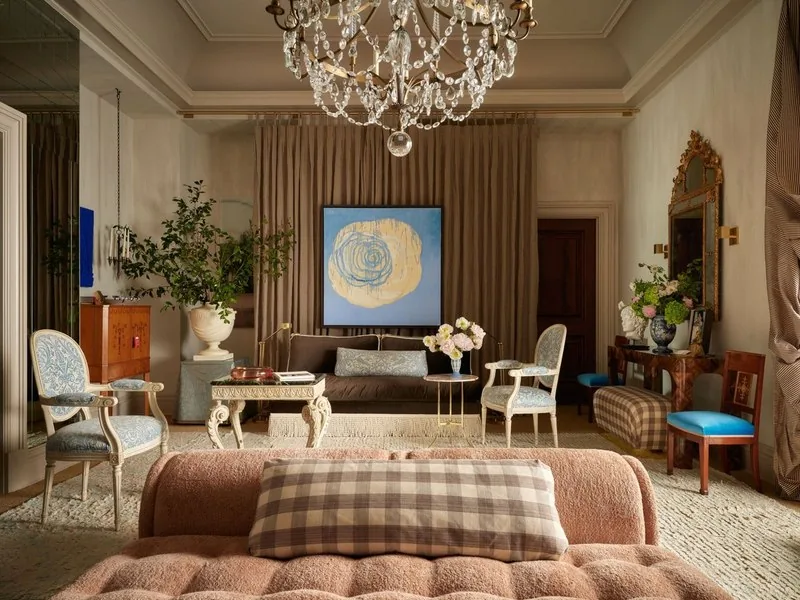 Mr. Trotter's Drawing Room, Studio Eckström at the Kips Bay Boys and Girls Club Show House 2025, Dallas Texas