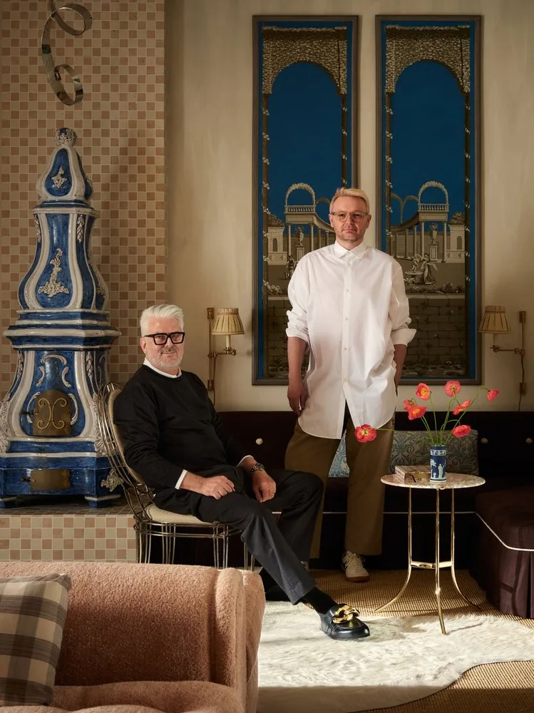 Mark and Mikal Eckström at the Kips Bay Boys and Girls Club Show House 2025, Dallas Texas, Studio Eckström