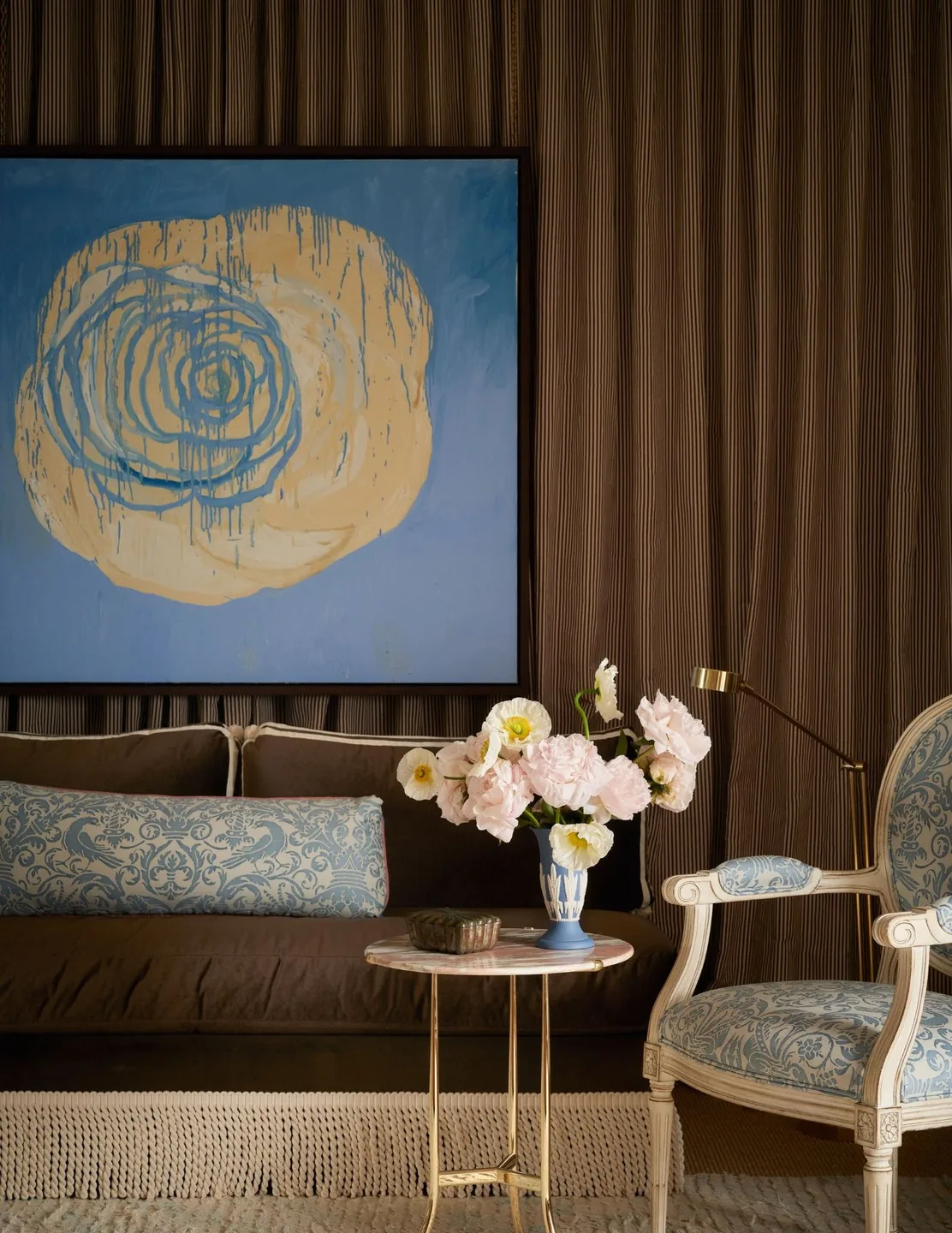 Mr. Trotter's Drawing Room at the Kips Bay Boys and Girls Club Show House 2025, Dallas Texas, by Studio Eckström